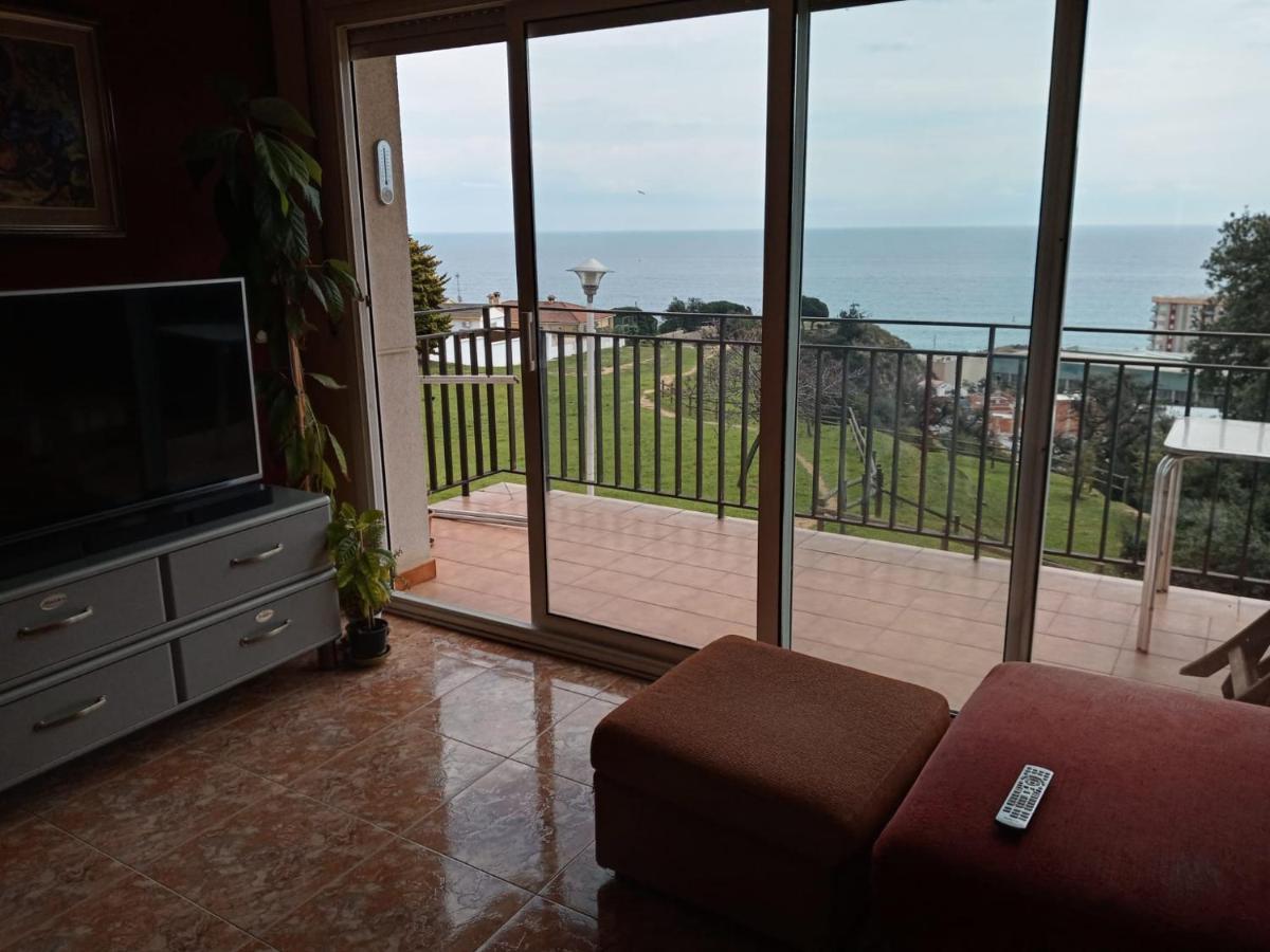 Apartamento Pis a Blanes amb precioses vistes al mar. Exterior foto