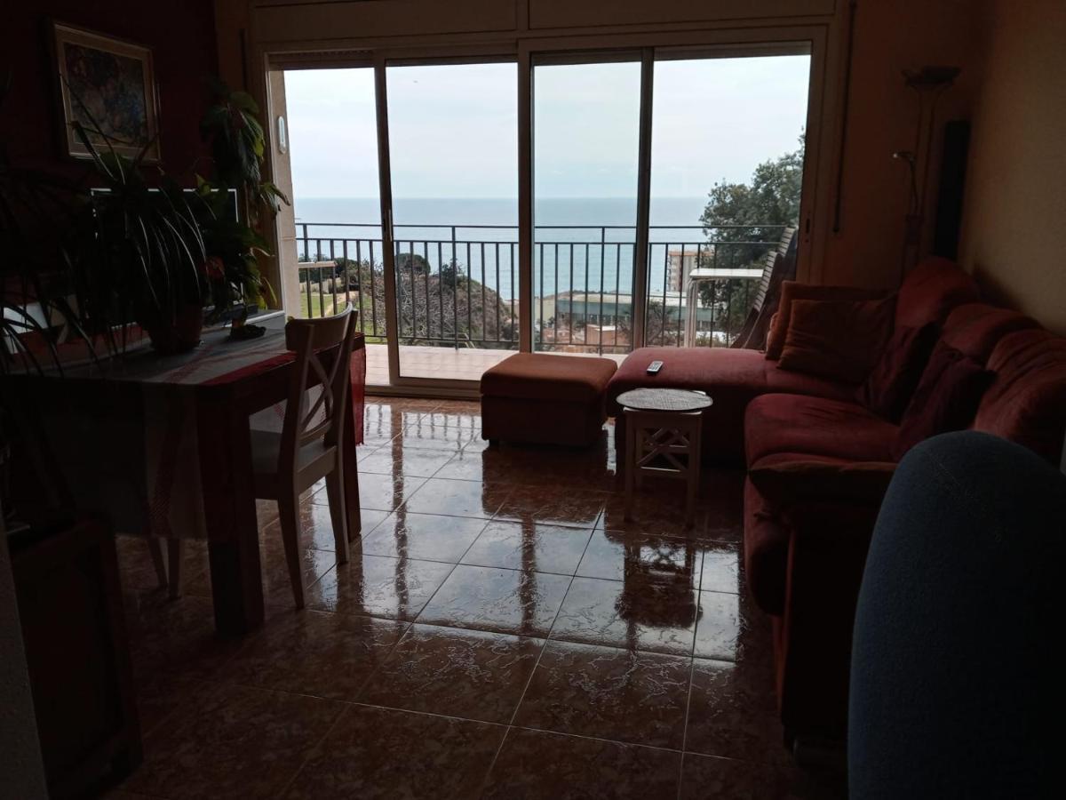 Apartamento Pis a Blanes amb precioses vistes al mar. Exterior foto